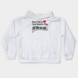 Love PIANO Kids Hoodie